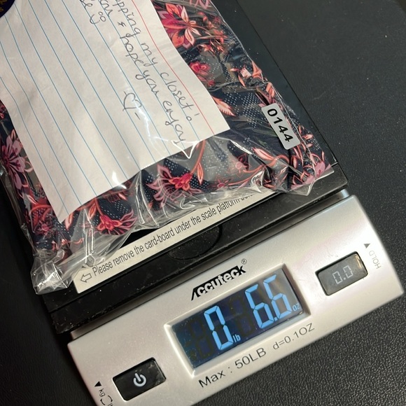 Old Navy Pink and Blue Floral Sports Bra powersoft medium support go dry sz 2X - Picture 6 of 6